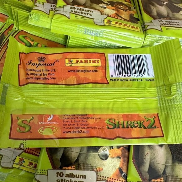 Panini Shrek 2 Sticker Album 48 Packs New Sealed - Picture 3 of 3